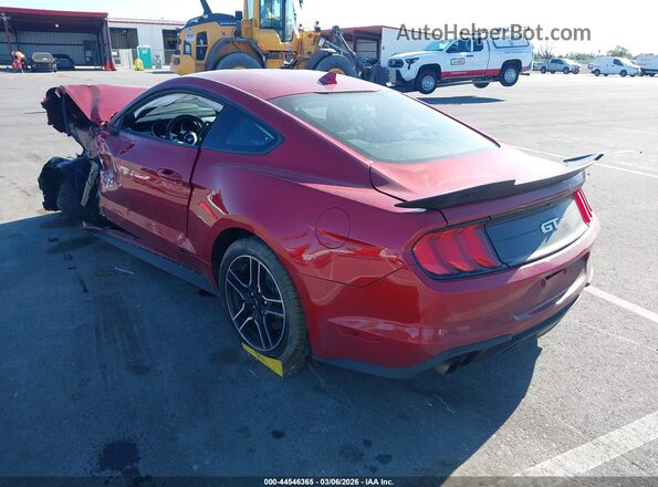 1FA6P8CFXM5157358 2021 FORD MUSTANG Red 