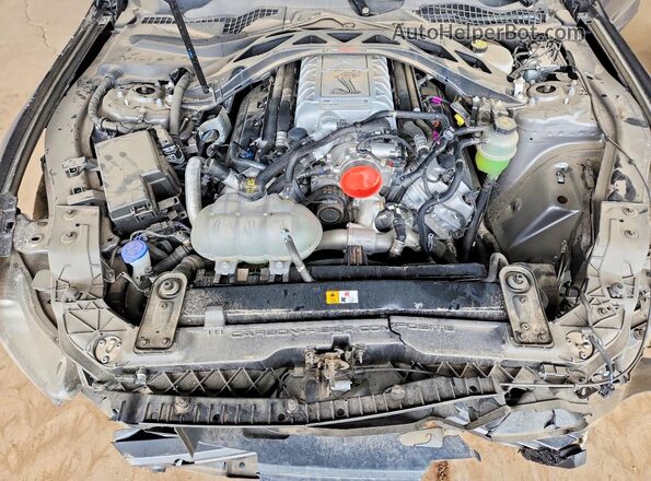 1FA6P8SJ2M5501190 2021 FORD MUSTANG Серый Вид задней части салона