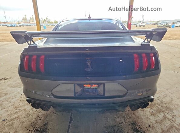 1FA6P8SJ2M5501190 2021 FORD MUSTANG Серый Вид сзади