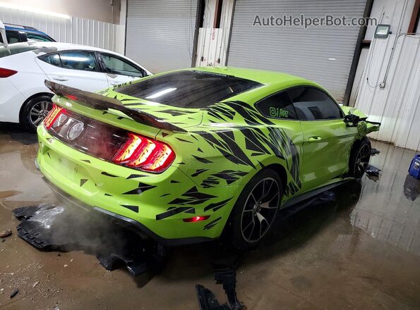 1FA6P8TD5L5103690 2020 FORD MUSTANG Green 