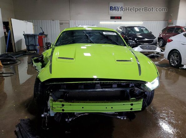 1FA6P8TD5L5103690 2020 FORD MUSTANG Green 