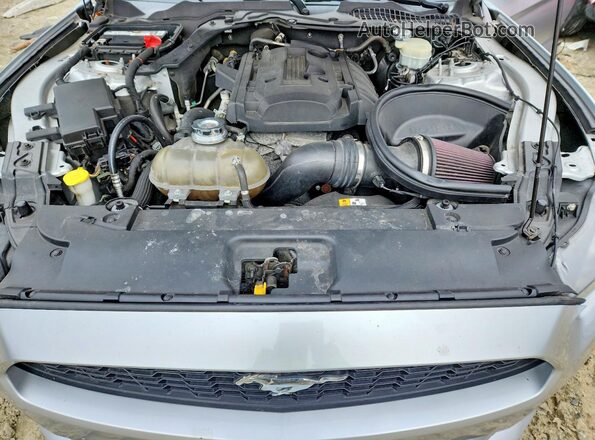 1FA6P8TH0G5210932 2016 FORD MUSTANG Серебряный Вид задней части салона
