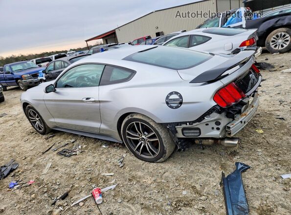 1FA6P8TH0G5210932 2016 FORD MUSTANG Серебряный Задняя левая четверть