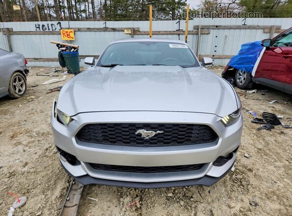 1FA6P8TH0G5210932 2016 FORD MUSTANG Серебряный Вид спереди
