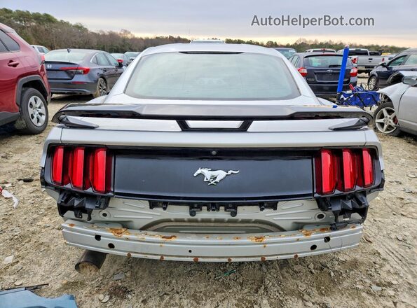 1FA6P8TH0G5210932 2016 FORD MUSTANG Серебряный Вид сзади