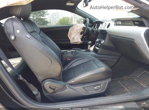 1FA6P8TH0G5271391 2016 FORD MUSTANG Black Вид салону спереду