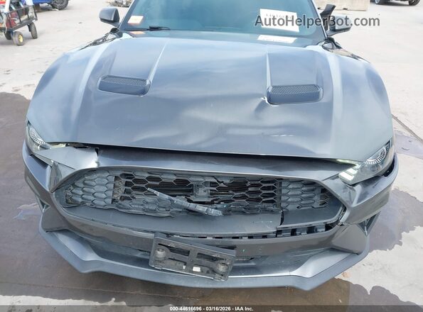 1FA6P8TH0L5176193 2020 FORD MUSTANG Gray Դիմացի տեսք