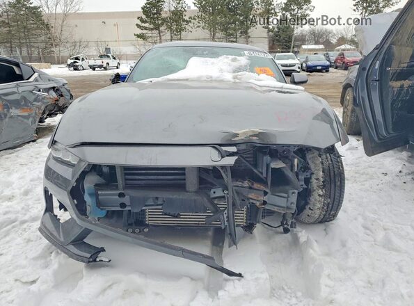 1FA6P8TH0R5120800 2024 FORD MUSTANG Gray Vista frontal