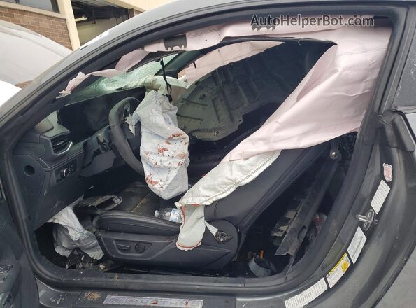 1FA6P8TH0R5120800 2024 FORD MUSTANG Gray Vista interior delantera