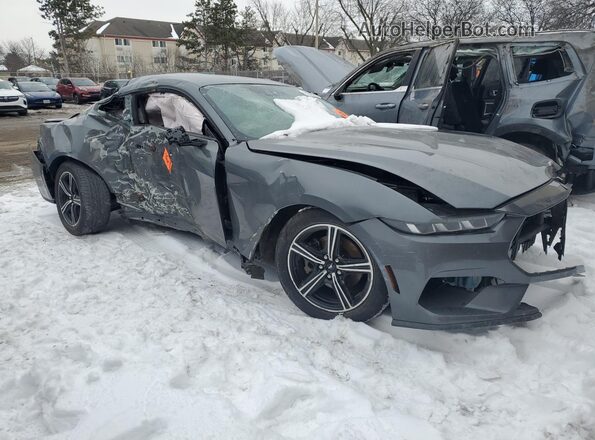 1FA6P8TH0R5120800 2024 FORD MUSTANG Gray 
