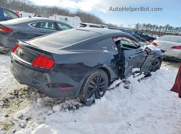 1FA6P8TH2H5304540 2017 FORD MUSTANG Black Tył prawy