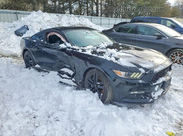 1FA6P8TH2H5304540 2017 FORD MUSTANG Black Przód prawy