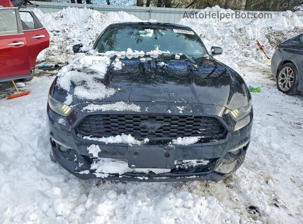 1FA6P8TH2H5304540 2017 FORD MUSTANG Black Widok z przodu