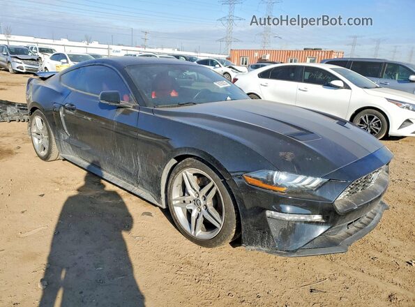 1FA6P8TH2K5130296 2019 FORD MUSTANG Black 