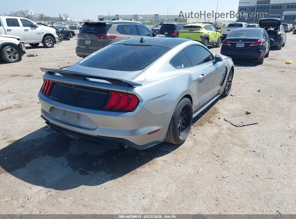 1FA6P8TH3N5106111 2022 FORD MUSTANG Silver Trasero derecho