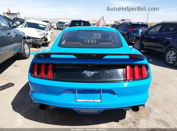 1FA6P8TH4H5259651 2017 FORD MUSTANG Blue 