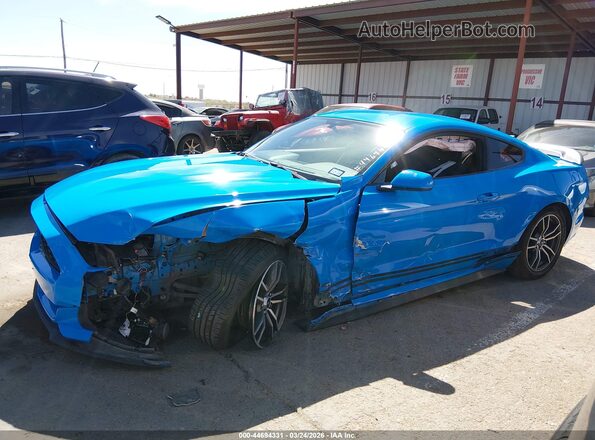 1FA6P8TH4H5259651 2017 FORD MUSTANG Blue Панорамний вид салону 360°