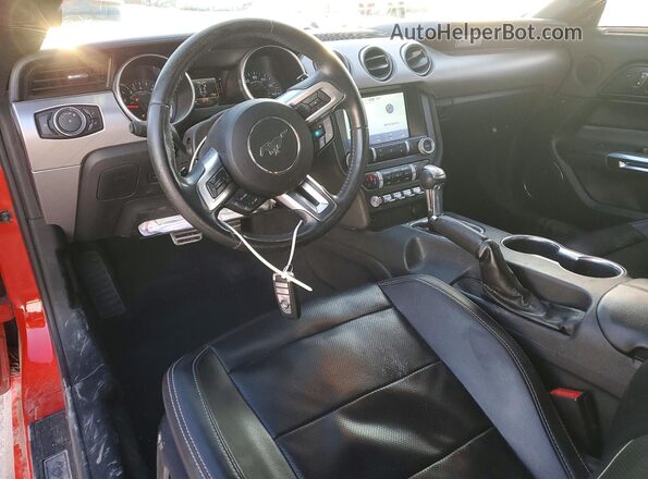 1FA6P8TH4M5100428 2021 FORD MUSTANG Red Vista del salpicadero