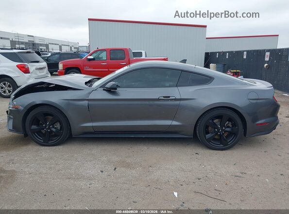 1FA6P8TH4M5148284 2021 FORD MUSTANG Gray სალონის 360-გრადუსიანი ხედი
