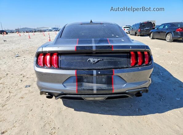 1FA6P8TH4N5110863 2022 FORD MUSTANG Gray Widok z tyłu