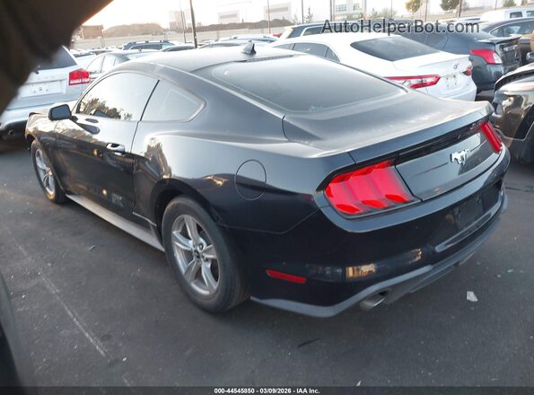 1FA6P8TH5M5127931 2021 FORD MUSTANG Black Tył lewy