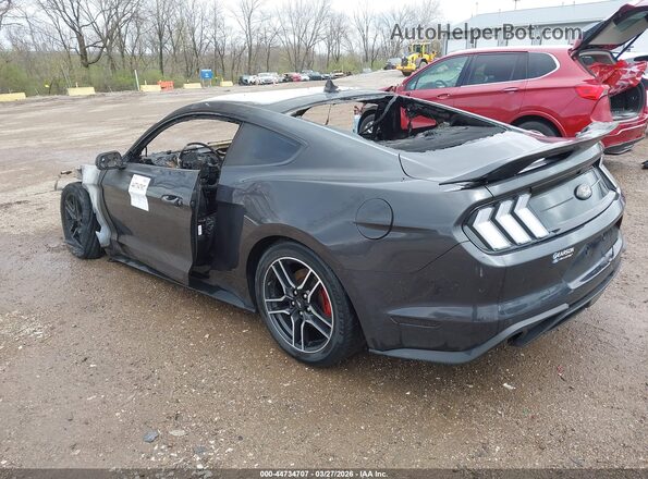 1FA6P8TH5P5100877 2023 FORD MUSTANG Gray Задня ліва чверть