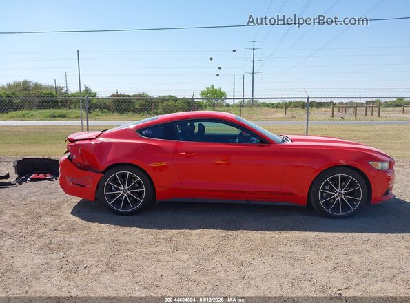 1FA6P8TH6G5260573 2016 FORD MUSTANG Red Vista interior de 360 grados
