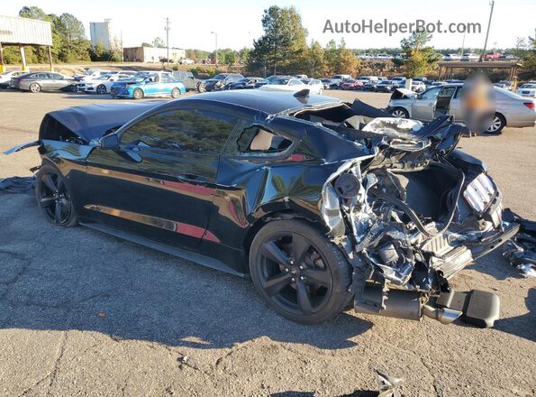 1FA6P8TH6M5146861 2021 FORD MUSTANG Черный Задняя левая четверть