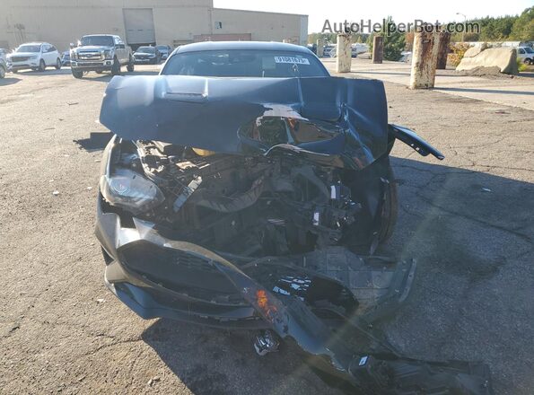 1FA6P8TH6M5146861 2021 FORD MUSTANG Черный Вид спереди