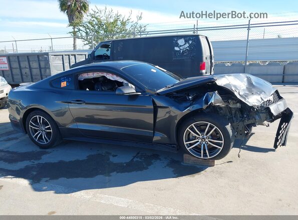 1FA6P8TH7H5205020 2017 FORD MUSTANG Gray Widok zestawu wskaźników