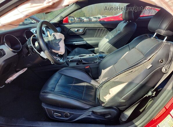 1FA6P8TH7H5224490 2017 FORD MUSTANG Red Front interior view