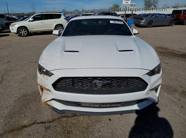 1FA6P8TH7K5175668 2019 FORD MUSTANG White 