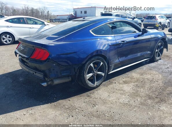1FA6P8TH8L5122737 2020 FORD MUSTANG Blue Trasero derecho