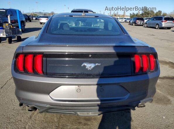 1FA6P8TH8M5103221 2021 FORD MUSTANG Gray Widok z tyłu