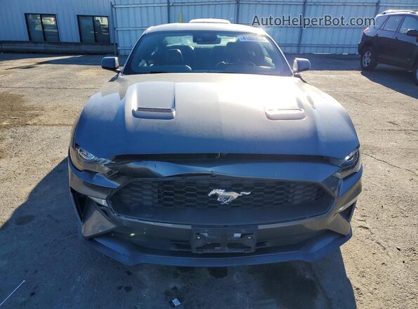 1FA6P8TH8M5103221 2021 FORD MUSTANG Gray Widok z przodu