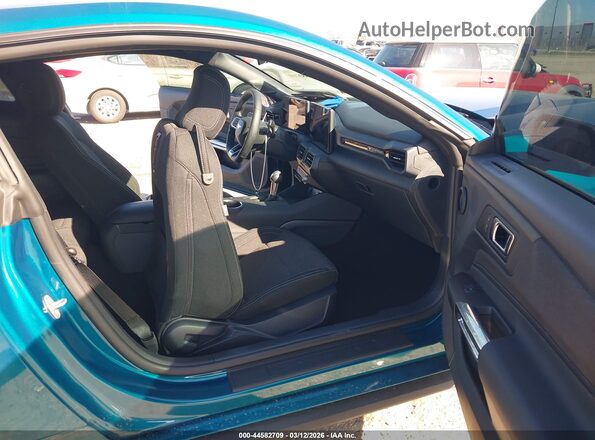 1FA6P8TH8T5101435 2026 FORD MUSTANG Blue Widok wnętrza z przodu
