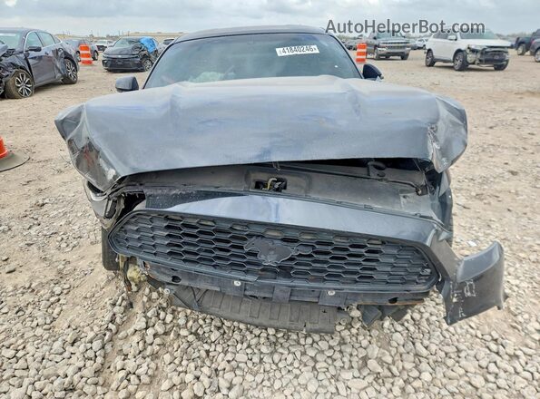 1FA6P8TH9G5228376 2016 FORD MUSTANG Black წინა ხედი