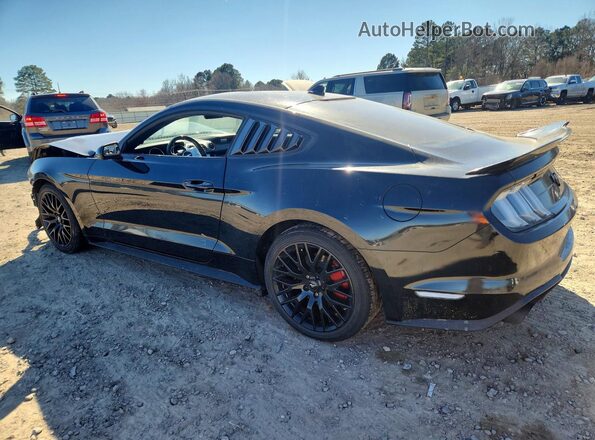 1FA6P8TH9N5126282 2022 FORD MUSTANG Black უკანა მარცხენა