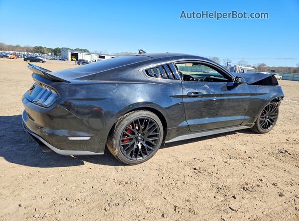 1FA6P8TH9N5126282 2022 FORD MUSTANG Black უკანა მარჯვენა