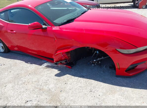1FA6P8TH9T5108572 2026 FORD MUSTANG Красный Вид спереди