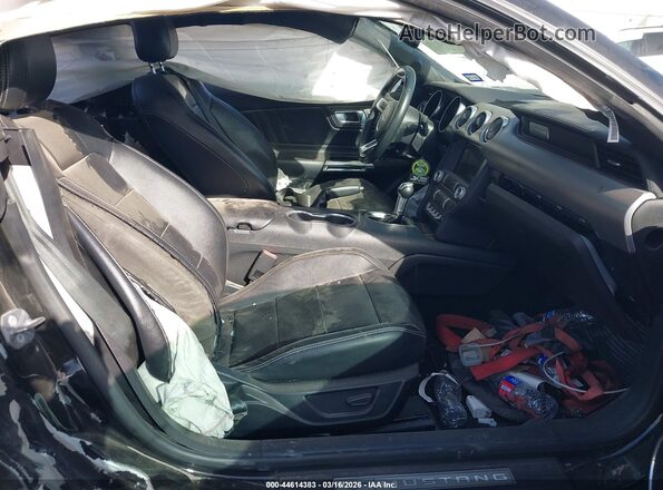 1FA6P8THXP5109302 2023 FORD MUSTANG Black Սալոնի դիմացի տեսք
