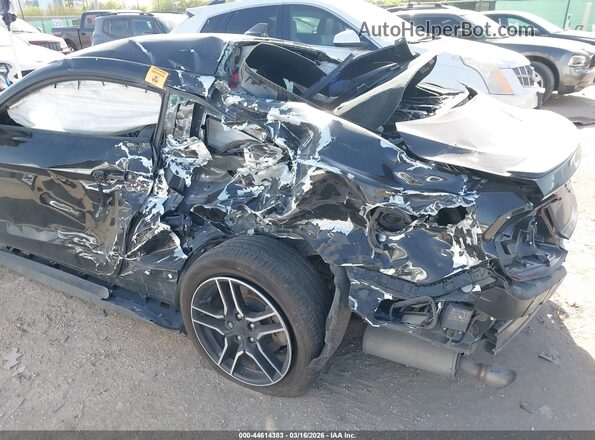 1FA6P8THXP5109302 2023 FORD MUSTANG Black Դիմացի տեսք