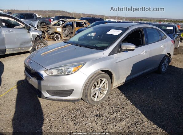 1FADP3F23GL365679 2016 FORD FOCUS Silver წინა მარცხენა ხედი სამი მეოთხედიდან