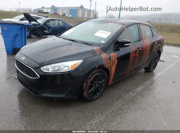 1FADP3F24HL253569 2017 FORD FOCUS Black წინა მარცხენა ხედი სამი მეოთხედიდან