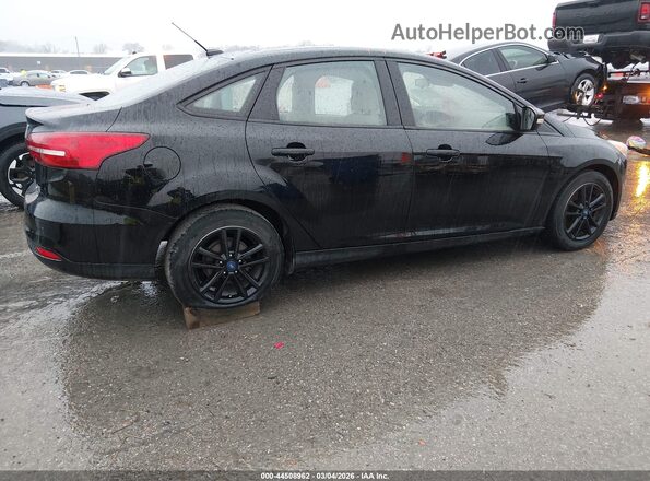 1FADP3F24HL253569 2017 FORD FOCUS Black უკანა მარჯვენა