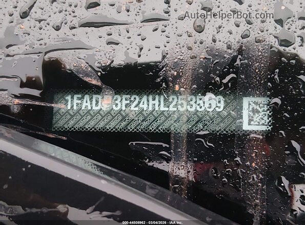 1FADP3F24HL253569 2017 FORD FOCUS Black ძრავის განყოფილების ხედი