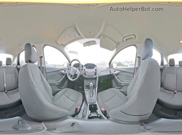 1FADP3F24HL285504 2017 FORD FOCUS Silver Вид наклейки з VIN-кодом