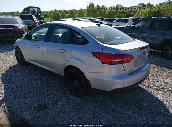 1FADP3F25GL201169 2016 FORD FOCUS Silver Rear left