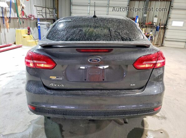 1FADP3F25JL331038 2018 FORD FOCUS Charcoal Widok z tyłu