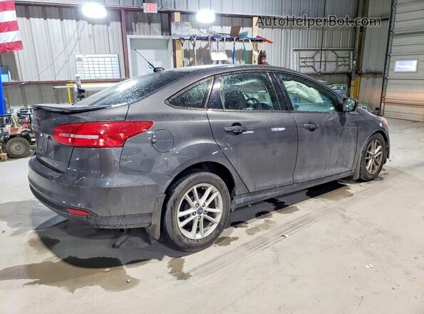 1FADP3F25JL331038 2018 FORD FOCUS Charcoal Tył prawy